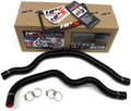 HPS Performance Black Reinforced Silicone Radiator Hose Kit Coolant for Honda 00-09 S2000 AP1 AP2