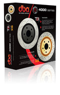 DBA 01-07 Subaru WRX/STI 10 Stud Hole Rear Drilled & Slotted 4000 Series Rotor