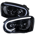 SMOKED LENS GLOSS BLACK HOUSING PRO