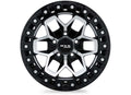 ZION 17X9 5X127 ET0 CB71.5 GLOSS BLACK MACHINED