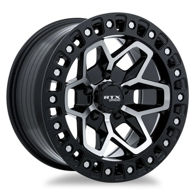 ZION 17X9 6X114.3 ET15 CB66.1 GLOSS BLACK MACHINED