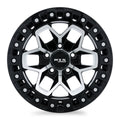 ZION 17X9 6X114.3 ET15 CB66.1 GLOSS BLACK MACHINED