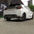 Rally Armor 20-26 Toyota GR Yaris Black Mud Flap w/White Logo