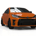 Rally Armor 20-26 Toyota GR Yaris Black Mud Flap w/White Logo