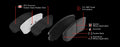 DFC 15-23 Ford Mustang Rear Geospec Rotors w/4000 HybriDynamic Brake Pads w/Hardware