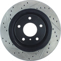 DFC 03-23 Infiniti FX35 Front Right Drilled & Slotted Geoperformance Rotor
