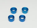 Cusco Rear Cross Member Rigid Mount Collar Set Billet Alum 2021+ Toyota GR Yaris 1.6L AWD - Blue