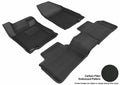 3D MAXpider 2013-2013 Nissan Altima Sedan Kagu 1st & 2nd Row Floormats - Black