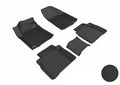3D MAXpider 2016-2019 Nissan Maxima Kagu 1st & 2nd Row Floormats - Black
