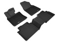 3D MAXpider 2018-2020 Toyota Camry Kagu 1st & 2nd Row Floormats - Black