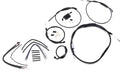 Burly Brand Control Kit 8in - Black