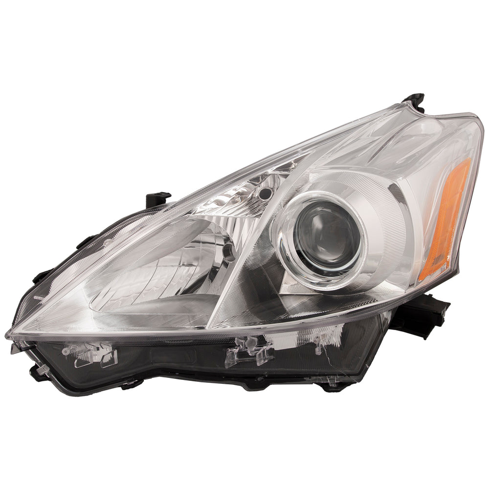 LH HEADLAMP LENS/HOUSING; HALOGEN; PRIUS V 1214