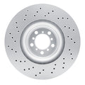 DFC 15-20 BMW M2 Front Right Drilled Hi-Carbon Alloy Geomet Coated Rotor