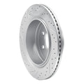 R1 12-20 Ford F-150 Rwd Rear Right Drilled & Slotted Geoperformance Rotor