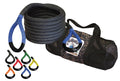 7/8IN X 20FT ORIGINAL BUBBA ROPE 28600LB BREAKING STRENGTH W/SPECIAL ORDER ORANGE EYES