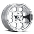 Cast Aluminum Wheels 171 PO 16x8 Polished 5 On 127 Bolt Pattern -5 Offset ION Wheels