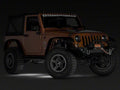 Rugged Ridge 07-18 Jeep Wrangler JK White 4-Piece LED Rock Light Kit w/ Harness