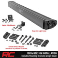 30 Inch CREE LED Light Bar Single Row Black Series w/Cool White DRL Rough Country