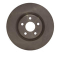 R1 Concepts Brake Rotor Drilled and Slotted Silver Fits Ford Edge