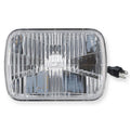 LED Forward Facing Light Modern White (5700K) 5 Inch x 7 Inch Rectangle Modern-Tech Upgrade For Old-School Sealed Beam Headlight Systems Sold Individually RetroBright