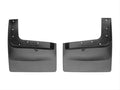 WeatherTech 17-120 Ford F-250/350/450/550 w/Fender Flares Rear Dually No Drill Mudflaps - Black