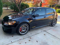 Konig Heliogram 15X7 4X100 ET35 Titanium Metallic Knurled Bead Flow Formed