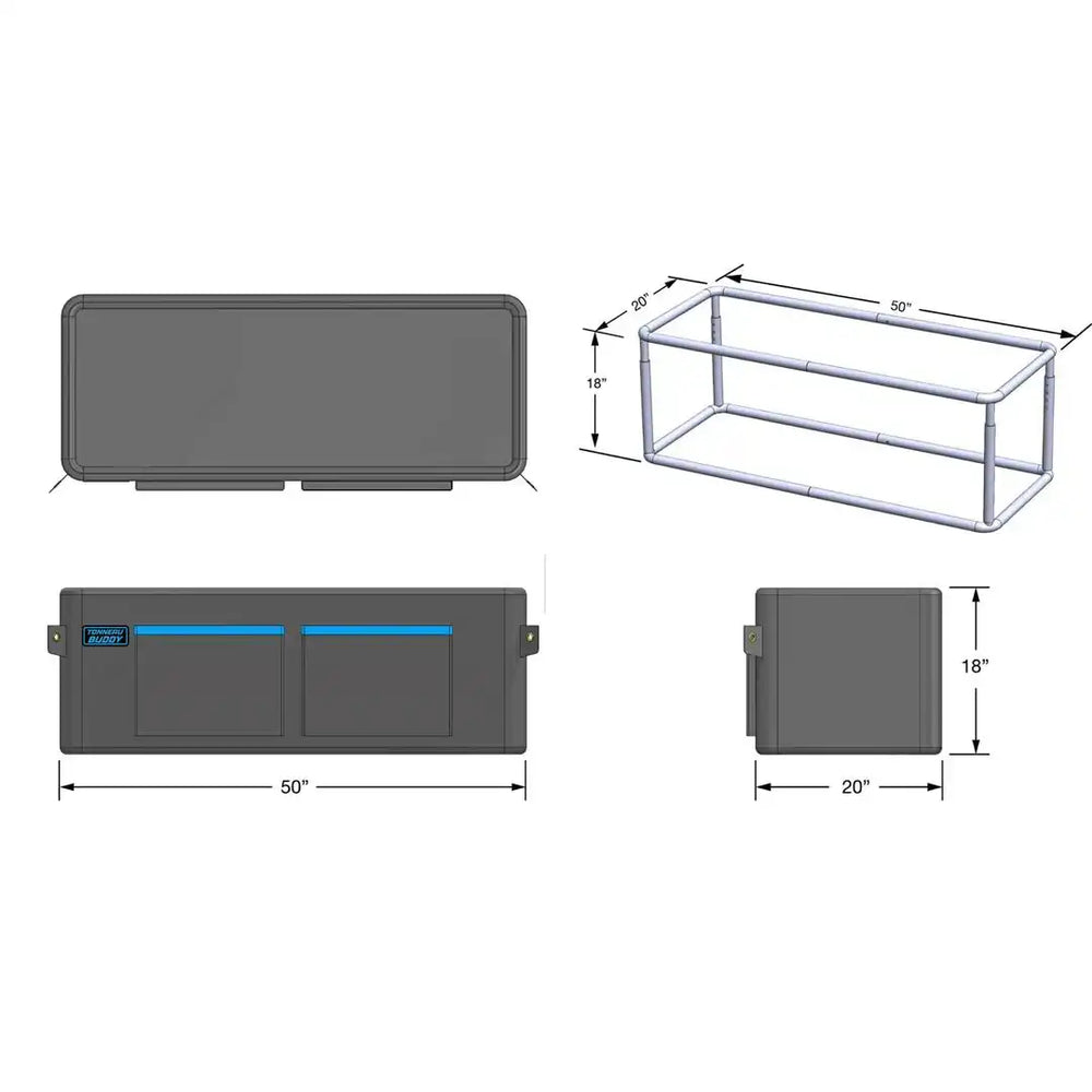 TONNEAU BUDD auto part