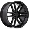 Wheel Pros Black Rhino Hard Alloys BR TOMOHAWK 22X10 5X120 25 76 G-BLK 2210TMK255120B76