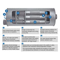 Exhaust OEM: Various Models; Quiet-Flow; Steel