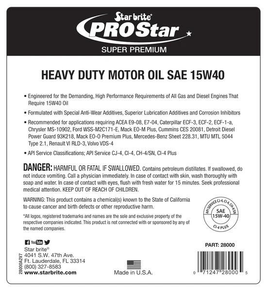 PRO STAR SUPER PREMIUM HEAVY DUTY M