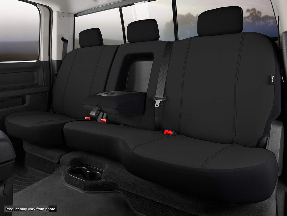 15C F150/17C F250/F350/F450 SUPER CREW SEAT PROTECTOR REAR SEAT COVER BLACK