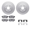 DFC 11-17 Chevrolet Cruze Limited Front Geospec Rotors with 5000 Advanced Brake Pads w/Hardware