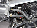 Moroso 11-14 Ford Mustang V6 Air/Oil Separator Catch Can - Small Body - Billet Aluminum - Black