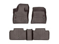 WeatherTech Cocoa Front and Rear Floorliners Fits -20-24 Infiniti 471337-1-2