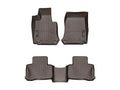 WeatherTech Cocoa Front and Rear Floorliners Fits -21-23 Mercedes-Benz 47898-1-2