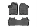 WeatherTech Black Front and Rear Floorliners Fits -20-22 Pilot 44839-1-5