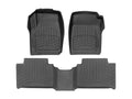 WeatherTech 2015 Chevy Colorado Crew Cab Front and Rear Floorliners - Black