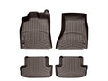 WeatherTech Cocoa Front and Rear Floorliners Fits -20-16 A5 S5 RS5 47212-1-3
