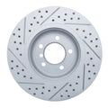 R1 09-16 BMW Z4 Front Right Drilled & Slotted Geoperformance Rotor