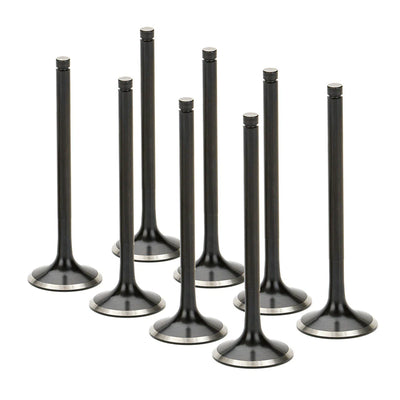 Supertech VW 1.8L/2.0L 8V 16V Black Nitrided Exhaust Valve - Set of 8