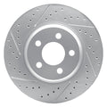 R1 19-25 Buick Envision Front Left Drilled & Slotted Geoperformance Rotor