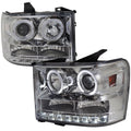 PROJECTOR HEADLIGHT CHROME HOUSING