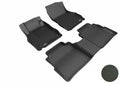 3D MAXpider 2018-2019 Nissan Kicks Kagu 1st & 2nd Row Floormats - Black