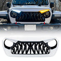 SHARK GRILLE DRL WHITE/BLACK