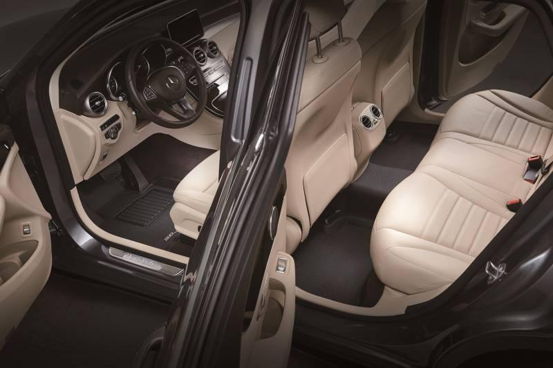 3D MAXpider 2016-2020 Cadillac CT6 Kagu 1st & 2nd Row Floormats - Black