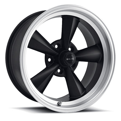 The Wheel Group black auto part