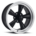 ~(31 lbs. 19X19X11)~ 675 (675) MATTE BLACK/MACHINED LIP 17X9.5 5-120.65 -5MM 83.82MM