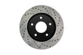 StopTech Power Slot 03-05 350Z / 03-04 G35 / 03-05 G35X CRYO Slotted Front Right Rotor