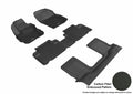 3D MAXpider 2012-2015 Mazda Mazda5 Kagu 1st & 2nd & 3rd Row Floormats - Black