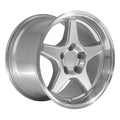 17 IN REPLICA WHEEL CV01 FITS CHEVROLET CORVETTE ZR1 RIM 17X11 SILVER WHEEL